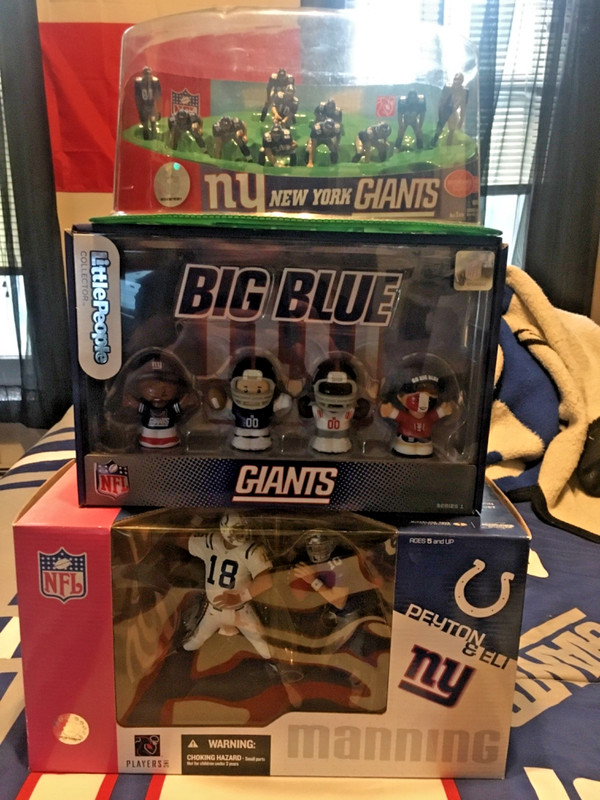 New York Giants Sets, lot of 3, New in packages