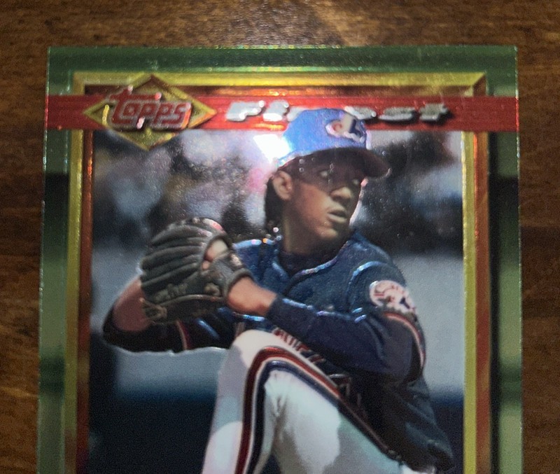 1994 Topps Finest Pedro Martinez 362 CENTERED Expos Red Sox gallery