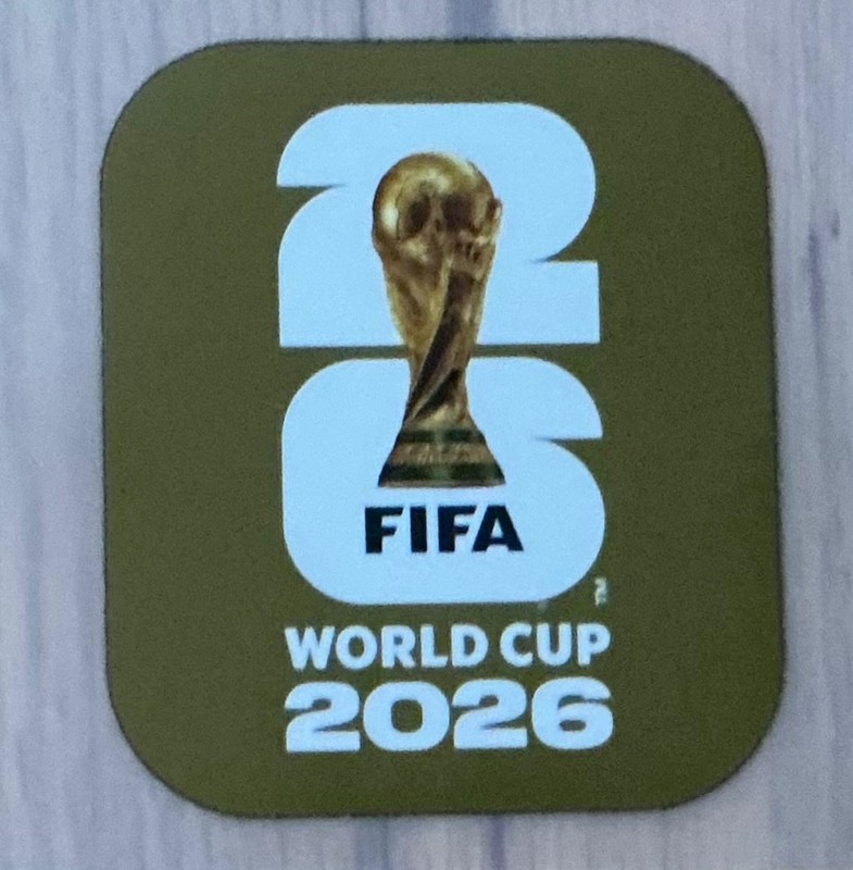 Argentina Brazil US 2026 World Cup Soccer Jersey Iron On Patch Badge