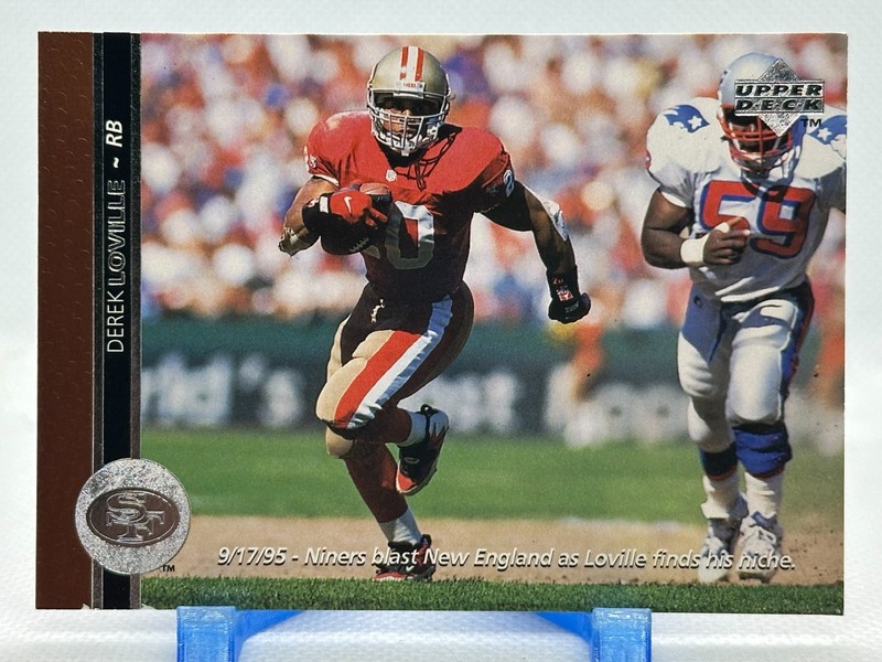 Derek Loville 1996 Upper Deck #177 – San Francisco 49ers