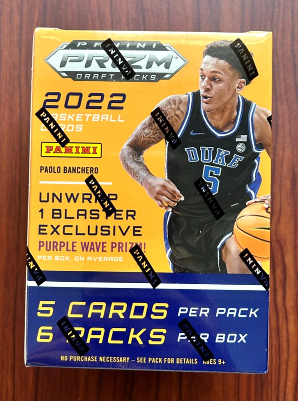 2022-23 Panini Prizm Draft Picks Basketball Blaster Box – Factory Sealed