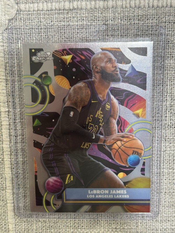 2025-26 Topps Chrome Cosmic Lebron James #157