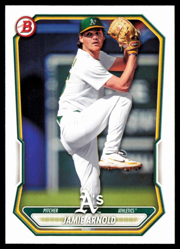 2026 Bowman Jamie Arnold Prospects #BP-112 Athletics