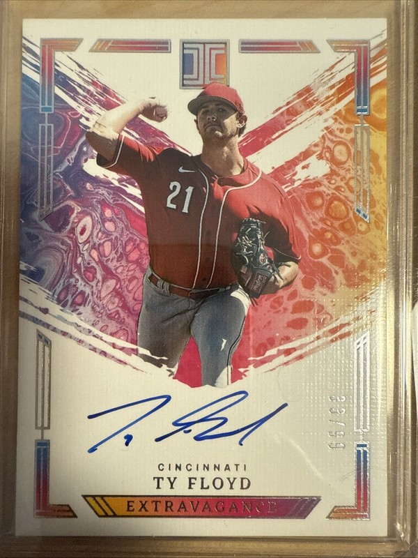2024 Panini Impeccable TY FLOYD Extravagance Autographs On Card Auto /99 SP SN