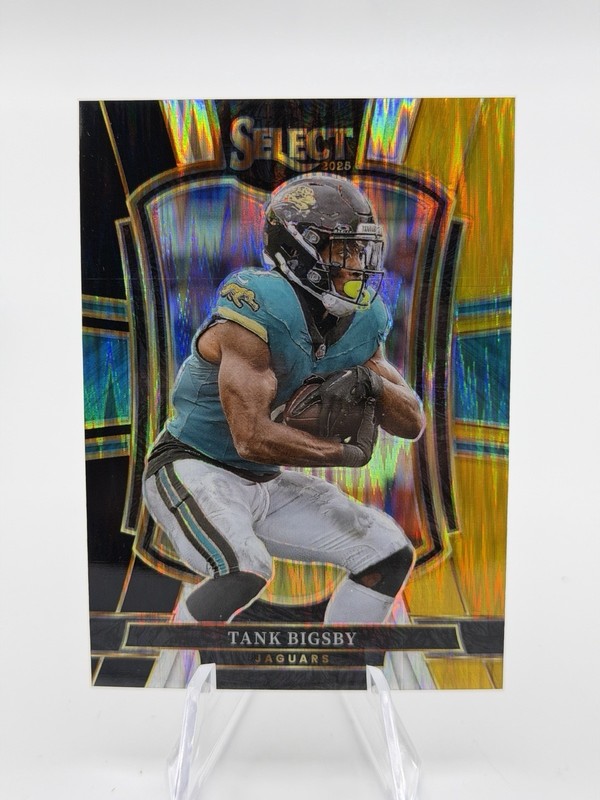 2025 Panini Select – Premier Level Tank Bigsby #129 Black & Gold Shock Prizm