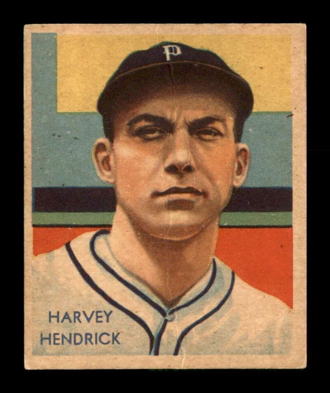 1934 Diamond Stars #41 Harvey Hendrick VG X3552240
