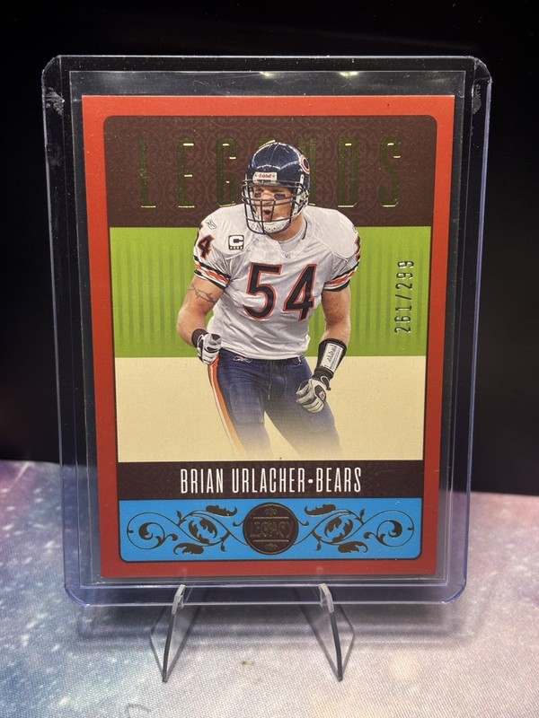 2023 Panini Legacy – Legends Brian Urlacher #104 Red /299