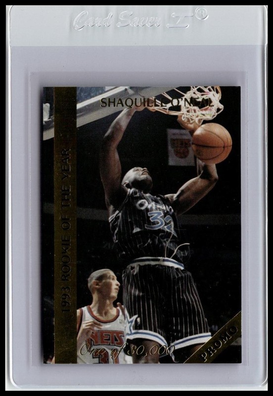 Shaquille O’Neal 1993 Collectors Edge Rookie of the Year PROMO /30000