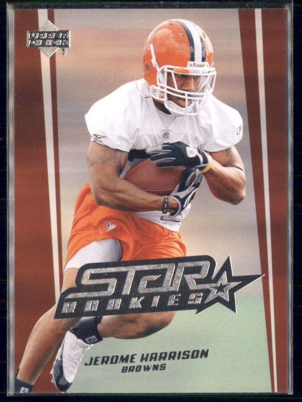 2006 Upper Deck – Star Rookies Jerome Harrison #254 (RC)