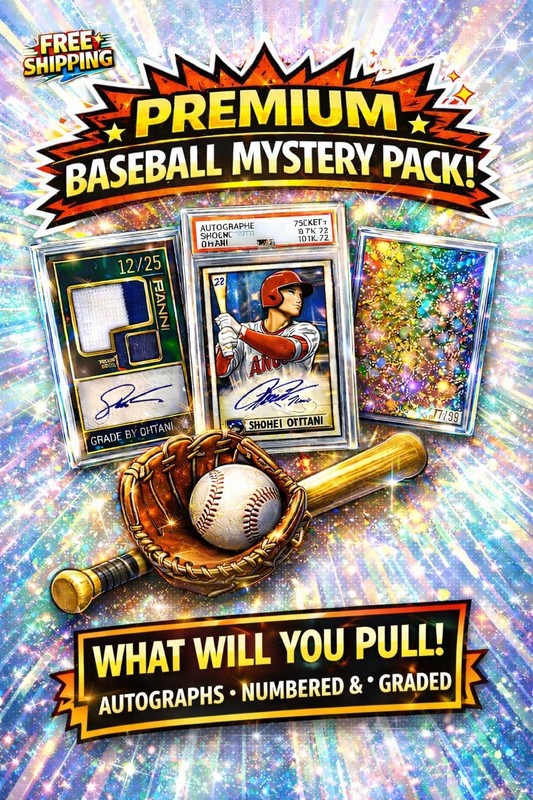 Sports Card Mystery Packs - Pick Your Sport: FOOTBALL, BASEBALL or BASKETBALL gallery