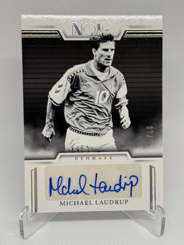 Panini Noir 2025/26 Michael Laudrup Autograph 7/49 Road To The World Cup AN-ML
