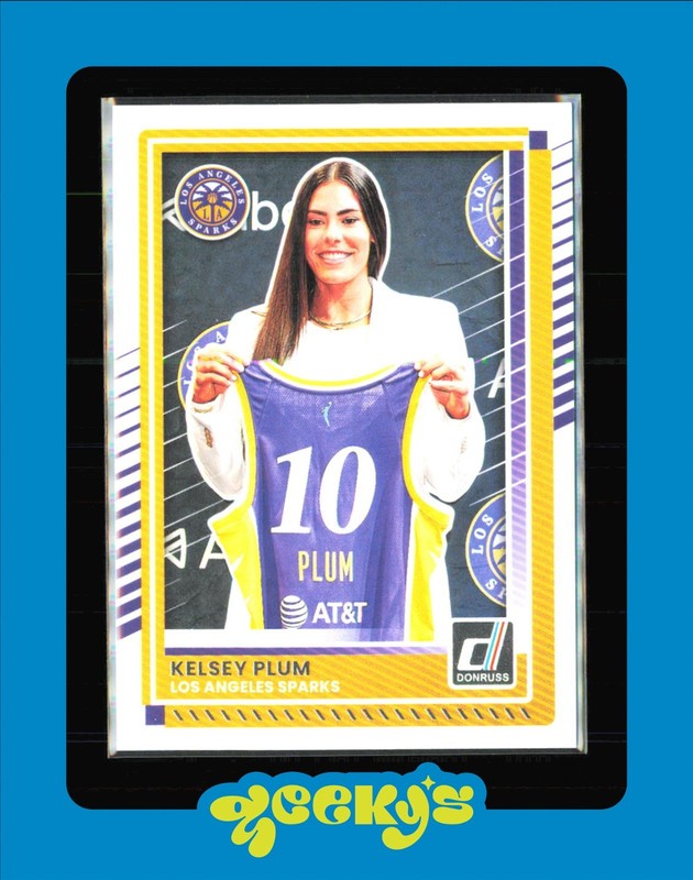 2025 Panini WNBA Donruss – Kelsey Plum #12- Los Angeles Sparks $2 MIN ORDER