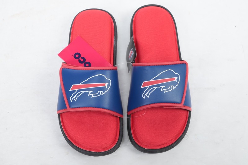 FOCO Buffalo Bills NFL Mens Foam Sport Slide – size M (9-10) NEW