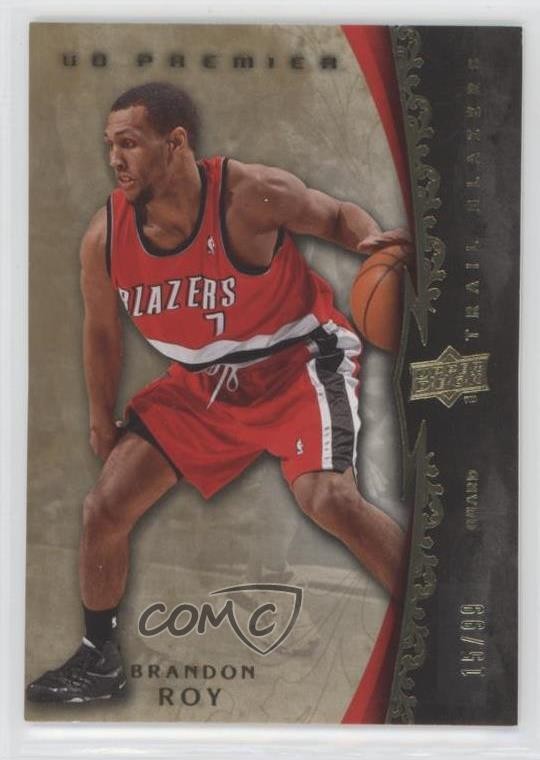 2008-09 UD Premier 15/99 Brandon Roy #62 1s8