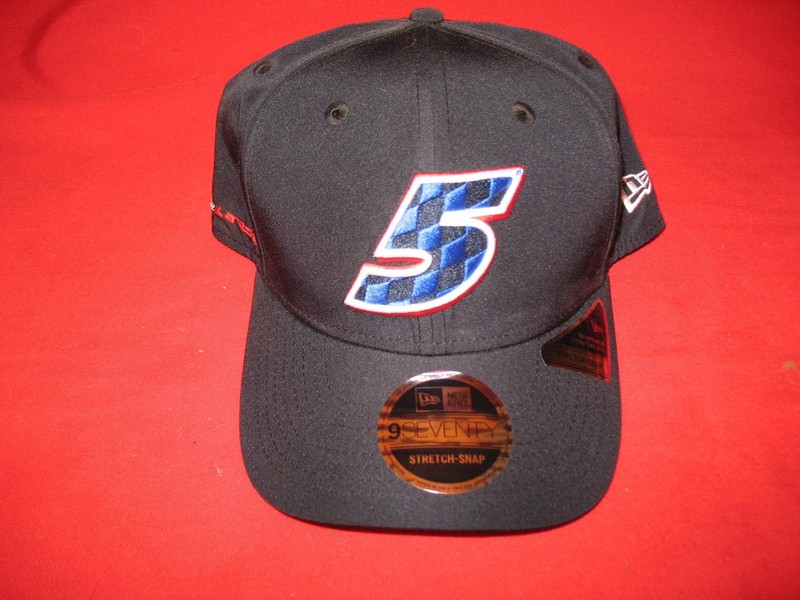 Kyle Larson Checkered #5 Black Hat NEW ERA 9SEVENTY 970 KL5 CHECKS NA OSFA NEW