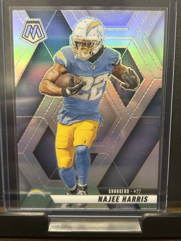 2025 Panini Mosaic – Najee Harris #244 Silver Prizm