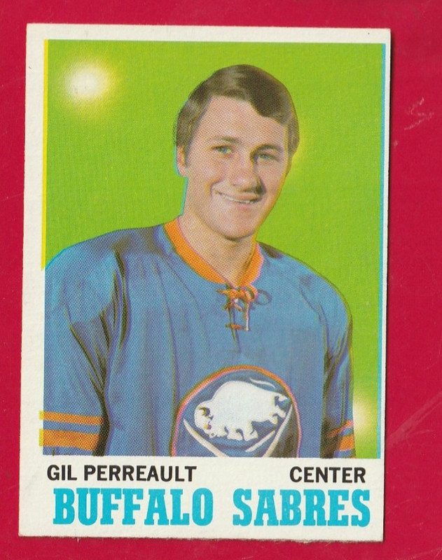 1970-1971 Topps Hockey #131 Gil Perreault Rookie AP26