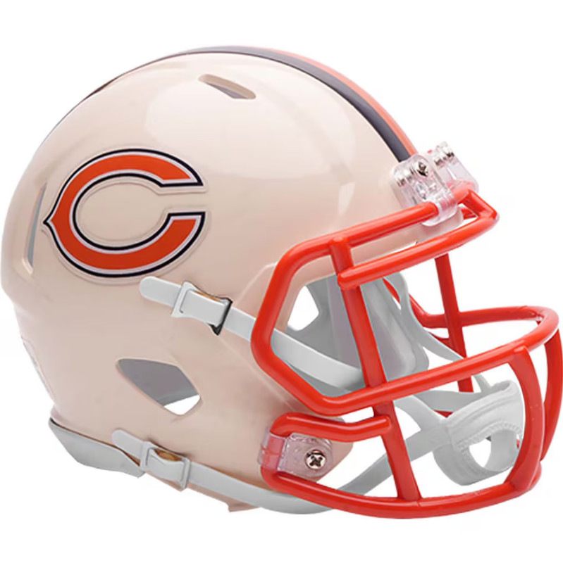 Chicago Bears Riddell Retro Collection Speed Mini Helmet