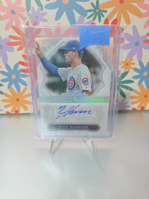 2020 Topps Five Star Five Tool Phenom Auto Nico Hoerner RC # 20/25.