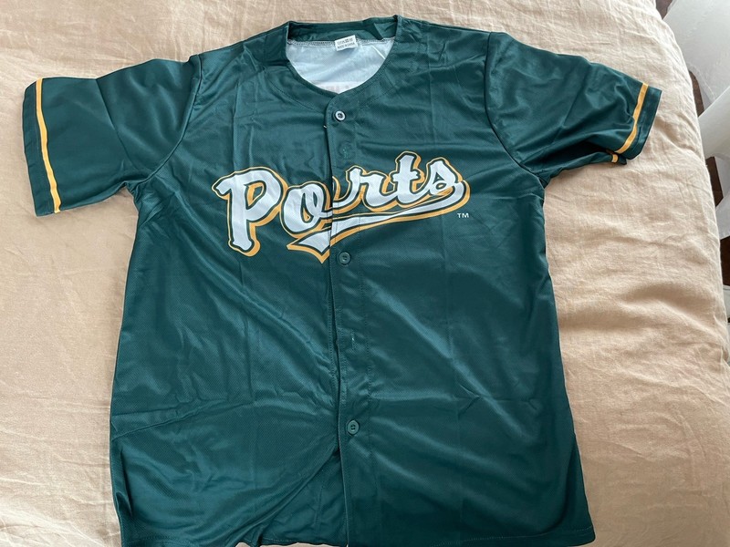 Stockton Ports SGA Green Replica Jersey Size Large (L) 9/5/2025 MiLB A’s 25’