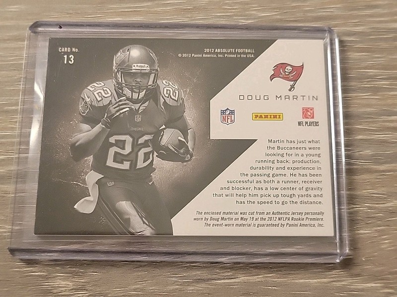 2012-2025 RC PATCHES, BLUE, WARREN,HARRIS,WILLIAMS,DOUG MARTIN. gallery