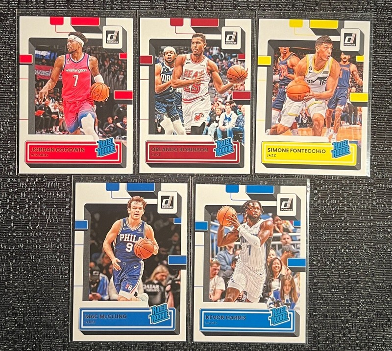2022-23 Chronicles Donruss Rated Rookie Complete Your Set You Pick Card #196-200