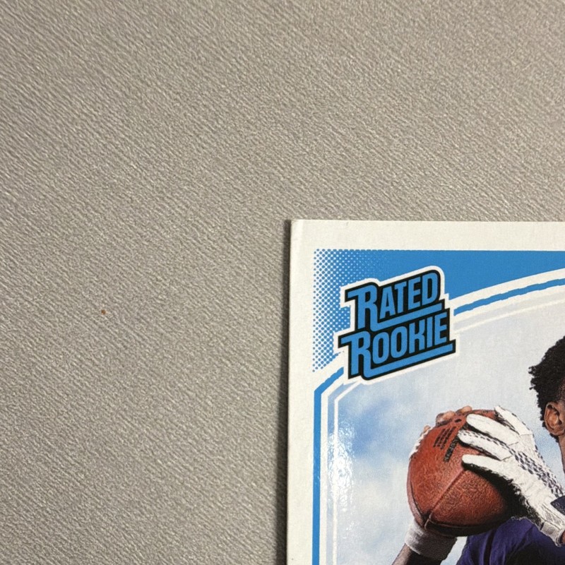 Panini 2018 Donruss Rated Rookie Lamar Jackson RC Baltimore Ravens #317 gallery