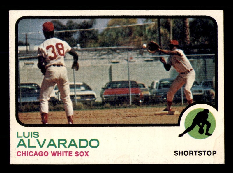 1973 Topps Baseball 627 Luis Alvarado Chicago White Sox High # – EXMT to NM