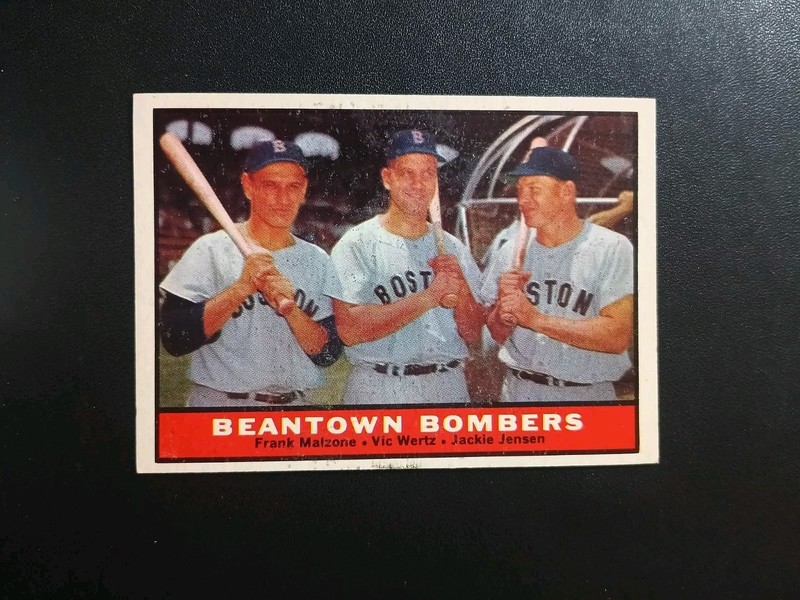 1961 Topps #173 Beantown Bombers Free Shipping