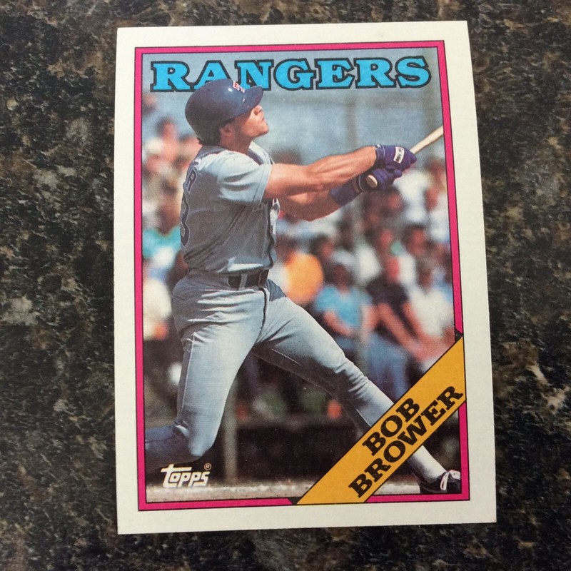 1988 Topps – #252 Bob Brower