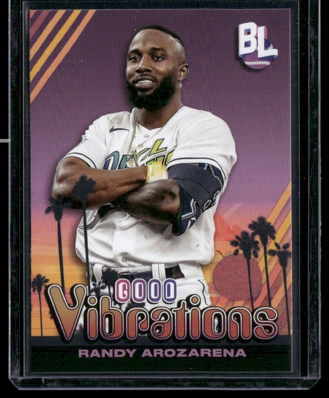 2024 Topps Big League #GV-40 Randy Arozarena Good Vibrations