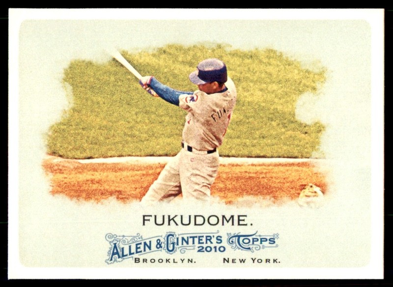 2010 Topps Allen & Ginter Kosuke Fukudome #88