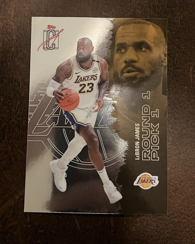 2025-26 Lebron James Topps Signature Class Chrome #51