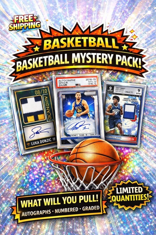 Sports Card Mystery Packs - Pick Your Sport: FOOTBALL, BASEBALL or BASKETBALL gallery