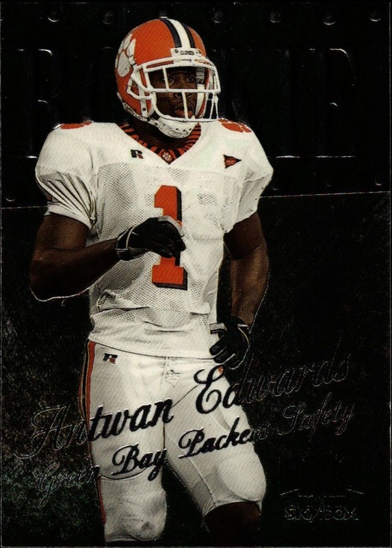 1999 Fleer Metal Universe – Antwan Edwards (RC) #230 – Packers