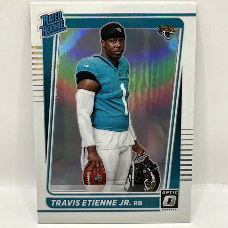 2021 Donruss Optic – Rated Rookie Variation – Prizm – Travis Etienne – #214