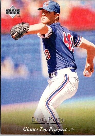 1995 Upper Deck Minor League #177 Lou Pote