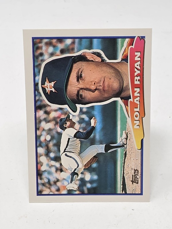 1988 Topps Big – #29 Nolan Ryan Set Break Astros HOF