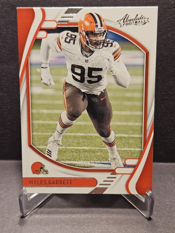 2021 Panini Absolute – Myles Garrett #48 Cleveland Browns NFL Football
