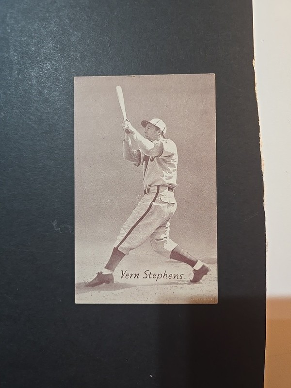 1947-66 Exhibit #217 Vern Stephens {(Browns) G/VG J3400004