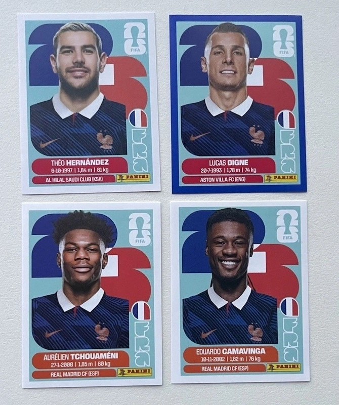 Panini FIFA World Cup 2026 France 4 pack