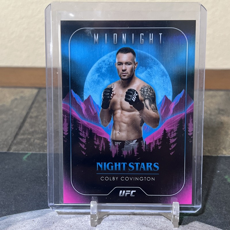 2024 Topps Midnight UFC Night Stars Colby Covington #NS-29