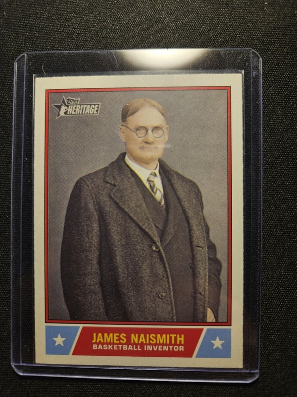 2025 Topps Heritage James Naismith Notable Americans #NS-86 Card