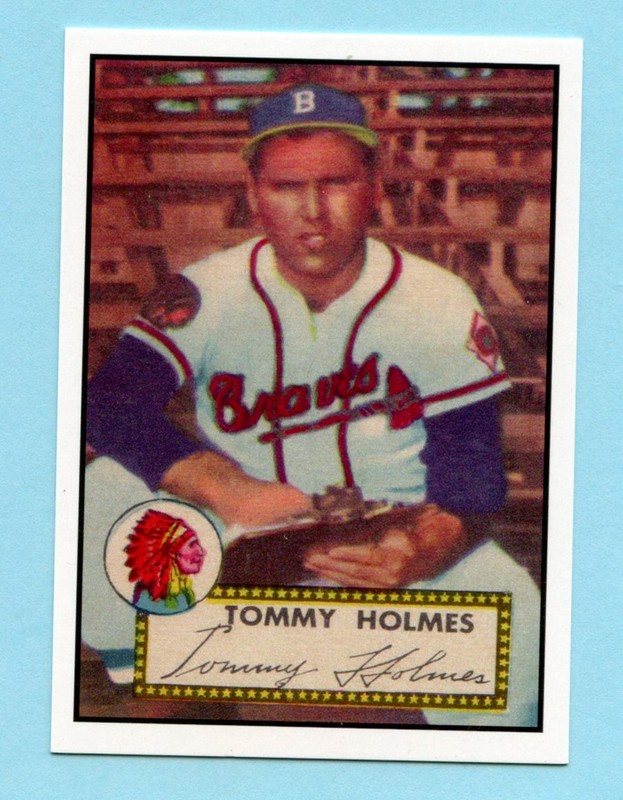 1952 Topps Baseball Reprints -- the missing 5 cards gallery