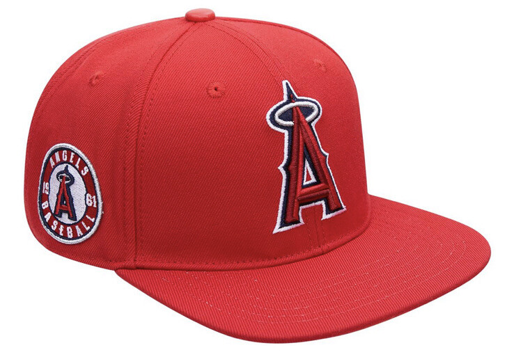 LOS ANGELES ANGELS LOGO SNAPBACK HAT Pro Standard