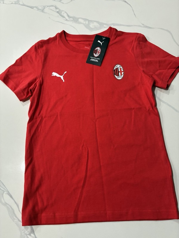 AC Milan Puma Youth Christian Pulisic Shirt (Large) Retails For $30