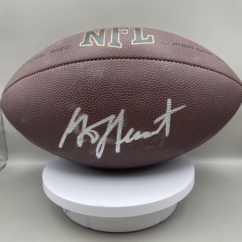 Garrison Hearst Signed Wilson Super Grip Full Size NFL Football – (SCHWARTZ COA)