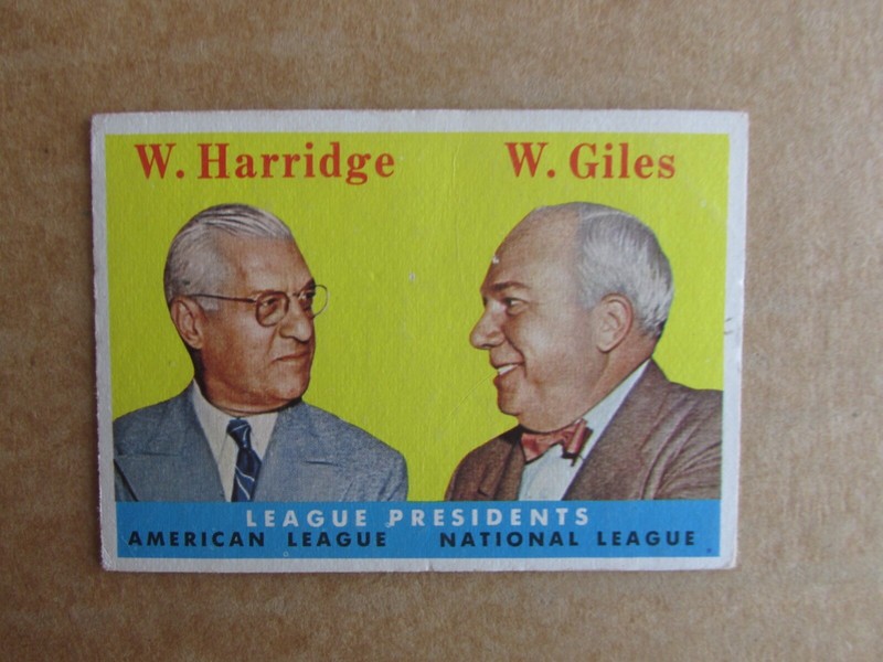 1958 TOPPS BASEBALL CARD SINGLES #271-495 COMPLETE YOUR SET U-PICK UPDATED 1/16