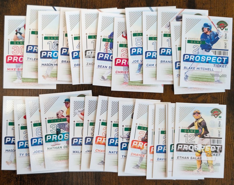 2024 Panini Prospect Edition Baseball Singles #1-200 – Buy More, Save More 30%+