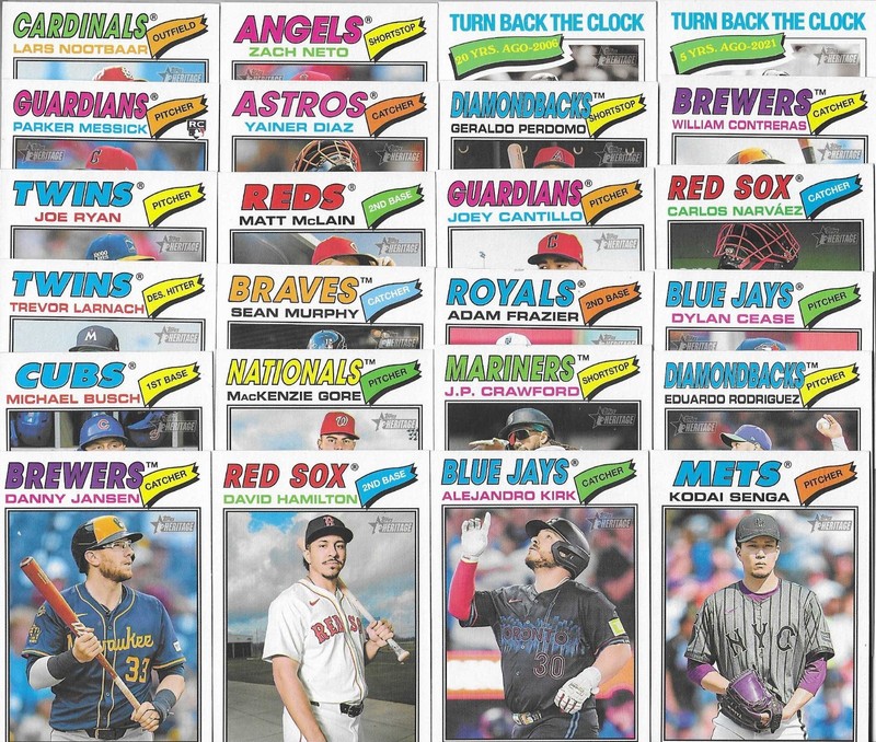 2026 Topps Heritage Skip Numbered Short Print SP – You Pick from List